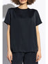 camiseta con cuello decorativo